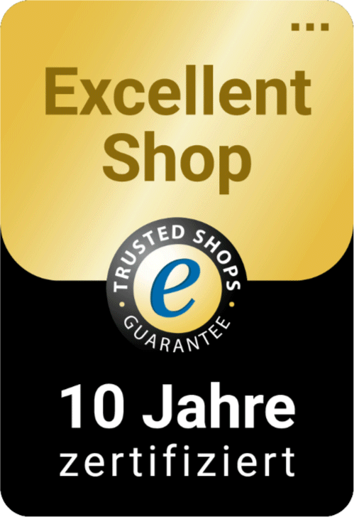 Trusted Shops 10 Jahre Award / 10 Years Award